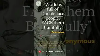 How to Deal with Double face people? #viralshort2023 #successmindset #motivation