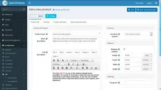 nopCommerce- How to Add New or Manage Simple Products Basic Settings