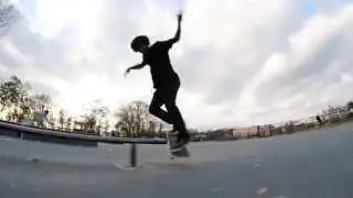 Line at penn hills skatepark.