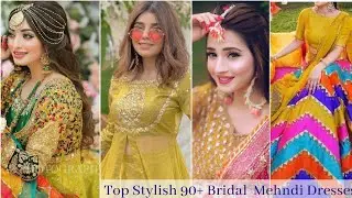 Mehndi Dresses For Bridal 2021/ 2022 | Mayon Dresses Designs | Mehndi Dress Designs | Ubtan dress