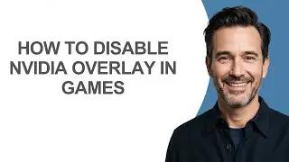 How to Disable Nvidia Overlay In Games - KevinHowTo