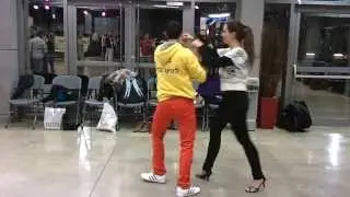 Advanced Salsa LA style - Tunnel