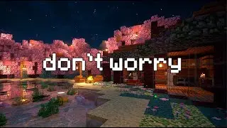 look back, see how far you’ve come.... (minecraft music w crickets & wind)