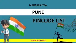 Pune District Pincode List || MAHARASHTRA Zip Codes