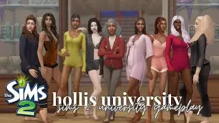 girls dorm sleepover, second chances, woohoo at the club!? | sims 2 university gameplay #sims2