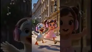 Dancing with the World 🦆💃✨ | 432 Hz Joy Flow #short #queenaffirmation