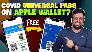 How to Add COVID Universal Pass to Apple Wallet on iPhone (India)