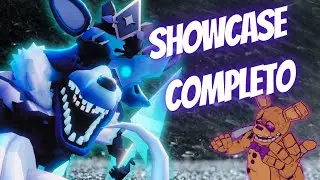 SHOWCASE COMPLETO: FROZEN KING FOXY (APEX)❄️I FNTD2 #fivenightstd #roblox #fnaftd