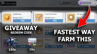 FASTEST WAY TO FARM RETURN SUPPORT POINT (GIVEAWAY 150 DARK CRYSTAL)