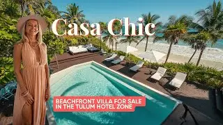 Жизнь на 24-метровом девственно чистом пляже в Тулуме 🏖️ Роскошный тур по Casa Chic