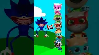 Shin Sonic Vs Talking Tom Hero Dash #shorts #shinsonic #talkingtom