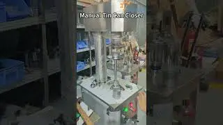 #Semi automatic #tuna and #salmon cans #seaming machine, #Manual tin can #locking #machine #shorts
