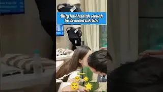 alhamdulillah Vika dapat hadiah tas dari suami billy #billysyahputra #vikakolesnaya