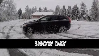 Snow day (Volvo XC60)