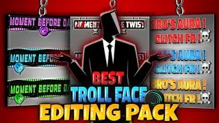Troll Face Editing Pack for Alight Motion | Free XML Preset