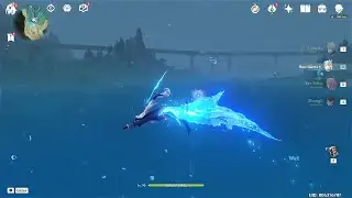 Mermaid Neuvillette | Genshin 4.1 (bug)
