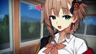 アメノちゃんと待合室で雨宿り【COEIROINK劇場】