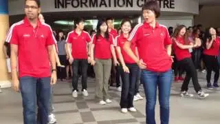 SunwayTES Adidas T-shirt Launch FLASH MOB PART 2
