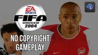 FIFA 2004 | PCSX2 No Copyright - No Commentary Gameplay (PS2 Emulator)