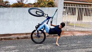 O RYAN APRENDEU A RASP&R A MÃO NO GRAU DE BIKE