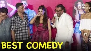 Jackie Shroff's Mind Blowing Comedy At HOUSEFULL 3 Trailer Launch
