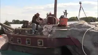 Epic Pirate Pool: Waterfall, Grotto & Cannons! #shorts