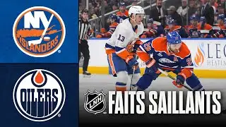 Islanders vs Oilers 15/01/26 | Faits saillants