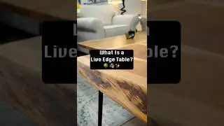 These live edge tables are truly one of a kind. 🌿🪵