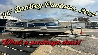 Pontoon Fun on a Budget! 2017 Encore Bentley 240 Cruise SE