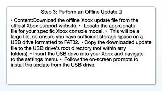 Fix Xbox Update Error 0x88050084 0x00000000 0x00000201 &ndash; Offline Update & Network Fix Guide