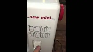 Janome sew mini
