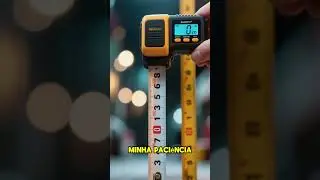 Adeus fita m&eacute;trica! 😱 Trena digital Milessey S6