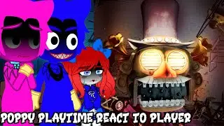 Poppy Playtime React To Player Part 2 || FNAF Secret of The Mimic GAMEPLAY || Gacha Reaction ||