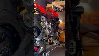 Ducati Monster 937 DeCAT Exhaust (Link-Pipe Installed) - New Sound ! #ducati #motorcycle #monster937
