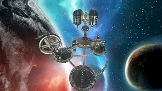 Minecraft Timelapse Space station [4k]