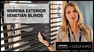 Warema Exterior Venetian Blinds - Draper at CEDIA2023