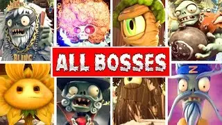 Plants vs. Zombies: Battle for Neighborville™ - ALL BOSS CUTSCENES!
