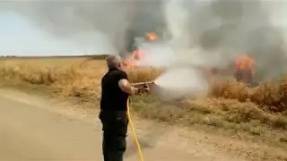 OL Firefighting ATV in Action