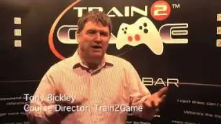 Train2Game at Eurogamer with Tony Bickley Course Director Train2Game