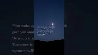 𝐀 𝐥𝐢𝐭𝐭𝐥𝐞 𝐫𝐞𝐦𝐢𝐧𝐝𝐞𝐫 𝐟𝐨𝐫 𝐲𝐨𝐮...♡︎ #quran #motivational #quote #moon
