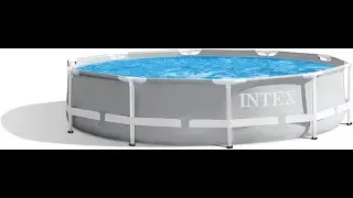 INTEX 26701EH Prism Frame Pool Review &ndash; 10ft Above Ground Pool Set!