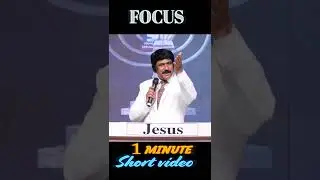 Focus On God- P.J.Stephen Paul Short Message- #shorts #camera #panasonic