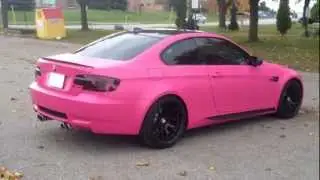 Matte Pink Bmw M3 | restyleit.ca