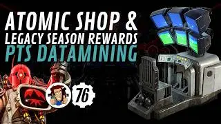 Fallout 76: Datamining PTS Atomic Shop & New Legacy Season Rewards for Cold Steel (Patch 70)