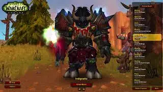 WoW character showcase patch 7.2.5