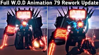 Watchman Of Doom Full Animations ( 79 ) Update In Twisted Bathroom Roleplay | TBR New WOD REWORK
