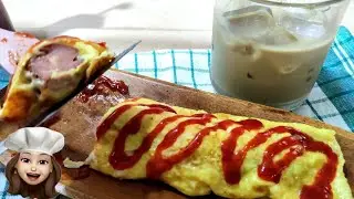 SAUSAGE EGG ROLL (Quick,easy and cheesy)
