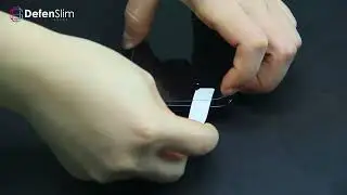 Dust under your DefenSlim Glass? Check how easily you can remove all dust