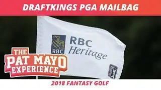 2018 Fantasy Golf Picks - DraftKings RBC Heritage LIVE Q and A & Viewer Chat