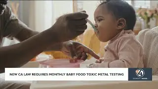New CA law requires monthly baby food testing